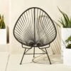 Acapulco Black Outdoor Chair -Home Series Shop AcapulcoLoungeChairBlackSHS17 1x1