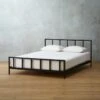 Alchemy Matte Black Queen Bed