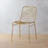 Alpha Brass Metal Chair