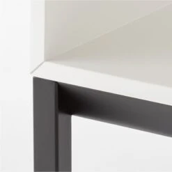 Aptum White Metal Bookcase -Home Series Shop AptumModBookshelfAVSSF21