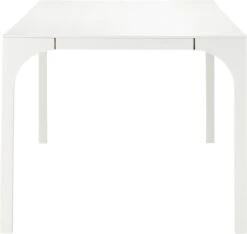 Aqua Virgo Rectangular White Dining Table 100" -Home Series Shop AquaVirgoDiningTableLgSDS18