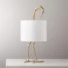 Archibald Brass Bird Table Lamp -Home Series Shop ArchibaldTableLampSHF21