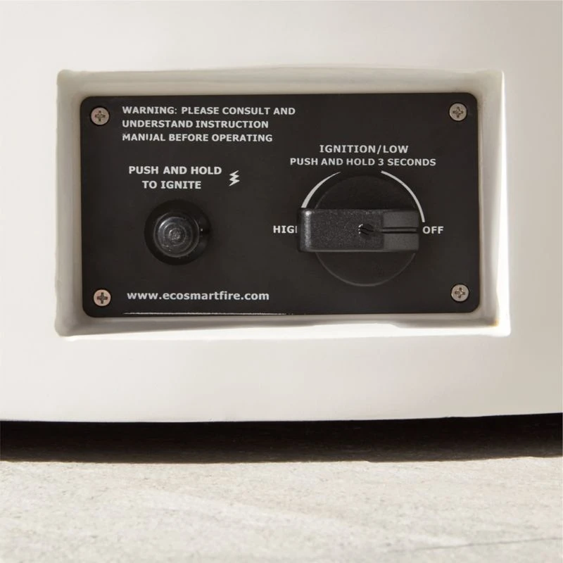 Ark Concrete Fire Table Bone 6 Ark Concrete Fire Table Bone - Image 4