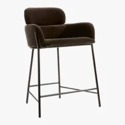 Azalea Mink Counter Stool -Home Series Shop AzaleaCounterStl24inMink3QS19