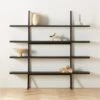 Azzurra Black Metal And Wood Bookshelf -Home Series Shop AzzurraBookcaseROF22