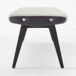 Baja Ivory Velvet Bench -Home Series Shop BajaIvoryBoucleBenchSDSSF22