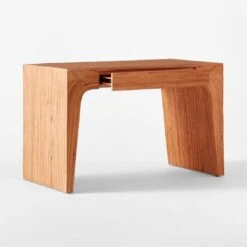 Bayu Rattan Desk With Drawer -Home Series Shop BayuRattanDesk3QAVSSS22