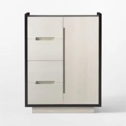 Beaufort Bleached Wood Chifferobe -Home Series Shop BeaufortBldWdChifferobeSOSSS22