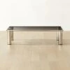 Bovisio Rectangular Smoked Glass Coffee Table