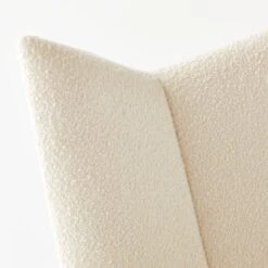 Bowtie Cream Boucle Office Chair Model 3002 -Home Series Shop BowtieMd3002CrmBclOfcChrAVSSF21