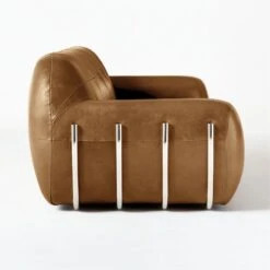 Brace Leather Tufted Sofa -Home Series Shop BraceTbccLthrSofaDakotaSDSSS21