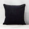 20'' Bronte Recycled Velvet Black And White Outdoor Throw Pillow -Home Series Shop BronteVlvtBkWtPllw20x20inSHS22