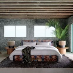 Lineage Woven Striped Throw Blanket -Home Series Shop CB2FA21 KD 3A 0156 OC21 1x1