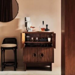 Domenica Glass Decanter -Home Series Shop CB2FA22 12B V1 1