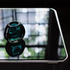 Bovisio Rectangular Smoked Glass Coffee Table -Home Series Shop CB2FA22 FR 04 H 0345