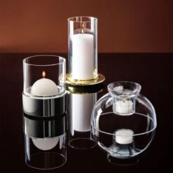 Bulbo Glass Tealight Candle Holder -Home Series Shop CB2FA22 PR GF 11A hero