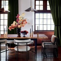 Inesse Boucle Ivory Dining Chair -Home Series Shop CB2HOL21 12A 0085 V1OC21 1x1