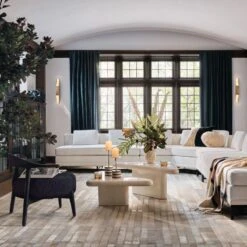 Two-Tone Sheepskin Fur Throw Pillow With Feather-Down Insert 20" -Home Series Shop CB2HOL22 01A V4 1