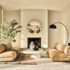 Venus Black Arc Floor Lamp With Marble Base -Home Series Shop CB2SP23 01A Hero