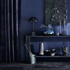 Venus Black Metal Dome Table Lamp With Marble Base -Home Series Shop CB2SP23 PR 08A hero