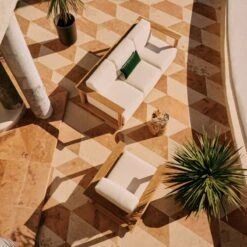 Bronte Green Velvet Outdoor Throw Pillow 23''x11'' -Home Series Shop CB2SU23 RC 01D Cover HERO