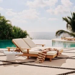 Gato Organic Cotton Tiger Print Beach Towel -Home Series Shop CB2SU23 RC 02B 002 V2