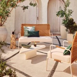 Bronte Green Velvet Outdoor Throw Pillow 23''x11'' -Home Series Shop CB2SU23 RC 04B HERO V2 2