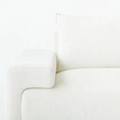 Camden White Performance Fabric Sofa -Home Series Shop CamdenWhtSofaDreamPnColadaAVF20