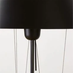 Campana Marquina Black Marble Floor Lamp -Home Series Shop CampanaBkMrqMrbFloorLampAV3SHF22