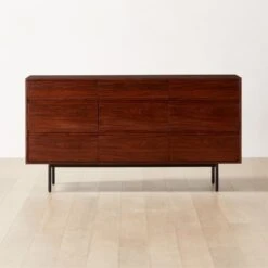 Cardiff 9-Drawer Wood Dresser