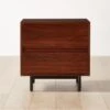 Cardiff 2-Drawer Wood Nightstand