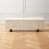 Carve Ivory Storage Bench -Home Series Shop CarveStorageBenchSHF21