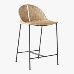 Cesta Rattan Counter Stool -Home Series Shop Cesta24inCounterStool3QS20