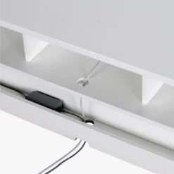 Chill High-Gloss White Media Console 60'' -Home Series Shop ChillMediaConsoleAV4F10