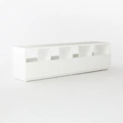 Chill High-Gloss White Media Console 80'' -Home Series Shop ChillMediaConsoleLarge3QSSS21