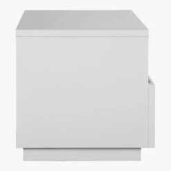 Chill High-Gloss White Media Console 60'' -Home Series Shop ChillMediaConsoleSdF10