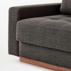 Claremont Dark Grey Sleeper Sofa Queen -Home Series Shop ClaremontSlprSfKnyDkGyAVSSS21