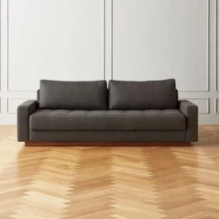 Claremont Dark Grey Sleeper Sofa Queen