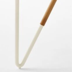 Colombe Round Ivory Metal Outdoor Dining Table With Glass Top -Home Series Shop ColombeBlancDiningTableAVSSS23