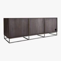 Congo Wood Media Console 56'' -Home Series Shop CongoMediaCredenzaAV4S16