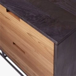 Congo Wood Media Console 65'' -Home Series Shop CongoMediaCredenzaLargeAVS17