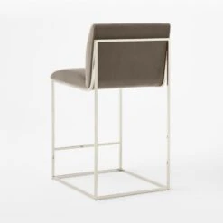 Coop Metal And Mushroom Velvet Counter Stool Set Of 2 -Home Series Shop CoopMshrmVlvtCntrStool3QBSSF22