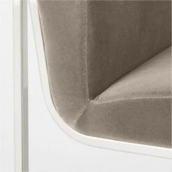 Coop Metal And Mushroom Velvet Counter Stool -Home Series Shop CoopMshrmVlvtCntrStoolAVSSF22 1