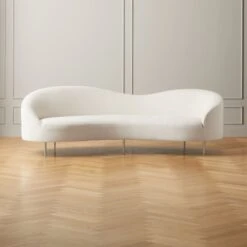 Curvo Snow White Performance Sofa