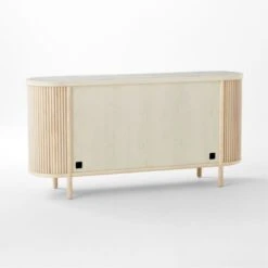 Cypress White-Washed Wood Credenza -Home Series Shop CypressWhtWshdCredenza3QBSSF21