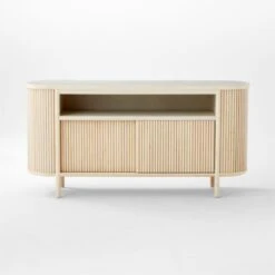 Cypress White-Washed Wood Credenza -Home Series Shop CypressWhtWshdCredenzaSOSSF21
