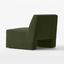 Dario Green Boucle Accent Chair -Home Series Shop DarioGreenBoucleChair3QBSSF22