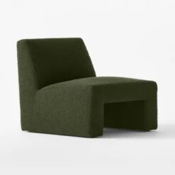 Dario Green Boucle Accent Chair -Home Series Shop DarioGreenBoucleChair3QSSF22