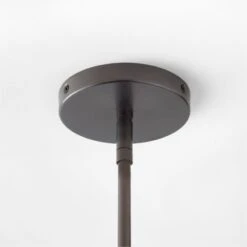 Elayna Blackened Brass Pendant Light -Home Series Shop ElaynaGlsNBlkdBrsPendantSSF23