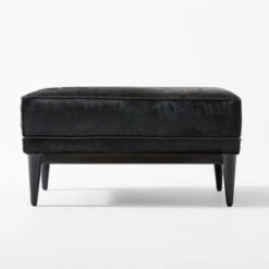 Embassy Black Ottoman Model 310 -Home Series Shop EmbassyBlackOttomanSOSSF21